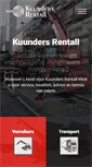 Mobile Screenshot of kuundersrentall.nl